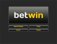 Tablet Screenshot of poker.betwin.com